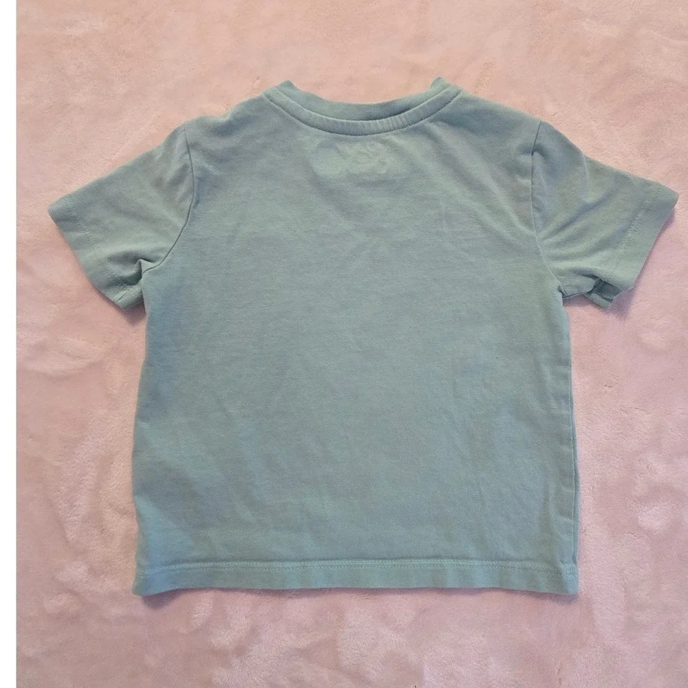 Ralph Lauren Baby 12M Minimalist Spring Pastel‎ Green Short Sleeve Tee Pony